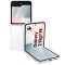 Samsung Galaxy Z Flip7 FE kártyafüggetlen okostelefon, 8/256GB, fehér