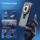 Duzzona W22 3in1 wireless töltő állomás, MagSafe kompatibilis, 15W. fekete