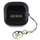 Guess Classic Logo Charm TWS vezeték nélküli fülhallgató, fekete