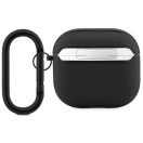 Lacoste Petit Pique Croc Logo Patch AirPods 4 tok, fekete