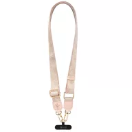   Guess Crossbody Strap PU 4G Metal Logo univerzális pánt, rózsaszín