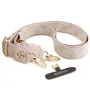 Guess Crossbody Strap PU 4G Metal Logo univerzális pánt, rózsaszín