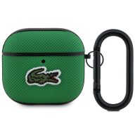 Lacoste Petit Pique Croc Logo Patch AirPods 4 tok, zöld