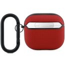 Lacoste Petit Pique Croc Logo Patch AirPods 4 tok, piros