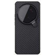   Nillkin CarboProp Aramid Mágneses Xiaomi 15 Ultra hátlap tok, fekete-átlátszó