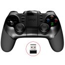 iPega 9076 2.4GHz vezeték nélküli Gamepad / kontroller iOS/PS3/PS4/PC/Android TV/N-Switch kompatibilis, fekete