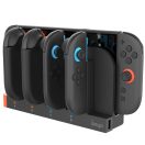 iPega SW2185 JoyCon kontroller töltő dokkoló, Nintendo Switch 2 kompatibilis, fekete