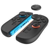   iPega SW2083A Nintendo Switch 2 JoyCon kontroller szilikon analog védő, fekete