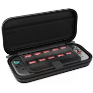   iPega SW2125 Nintendo Switch 2 kompatibilis szett, védőtok, kijelző védő üvegfólia, védőburkolatok, fekete