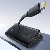   Baseus Bipow 2 Powerbank / külső akkumulátor, USB-C / USB-A port, QC + PD. 10000mAh, 20W, fekete