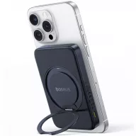   Baseus PicoGo Powerbank / külső akkumulátor kitámasztóval, USB-C port, PD + FQI, 5000mAh, 20W, fekete