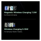 Ugreen PB562 Powerbank / külső akkumulátor, USB-C port, PD + FQI, 10000mAh, 20W, fekete