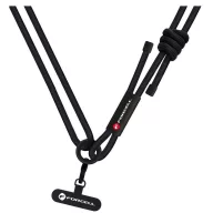   Forcell F-Design S10X165 nyakba / vállra akasztható telefontartó, állítható hossz max. 82,5cm, fekete