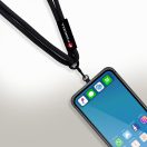 Forcell F-Design S10X165 nyakba / vállra akasztható telefontartó, állítható hossz max. 82,5cm, fekete