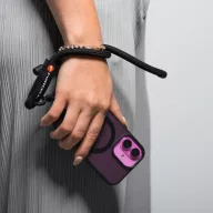   Forcell F-Design R10X40 csuklóra akasztható telefontartó / csuklópánt, állítható hossz max. 20cm, fekete