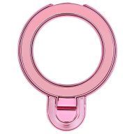 Kör alakú telefontartó kitámasztóval, rózsaszín