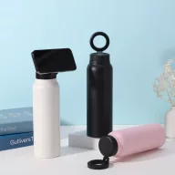   Termosz MagSafe kompatibilis mágneses tartóval, 750ml, rózsaszín