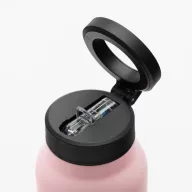   Termosz MagSafe kompatibilis mágneses tartóval, 950ml, rózsaszín