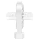 Hoco HX65 asztali ventilátor, 2000mAh akkumulátorral, 2 fokozattal, fehér