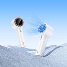 Hoco HX64 hordozható kézi ventilátor, 3600mAh akkumulátorral, LED kijelzővel, 5 fokozattal, fehér