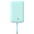 Baseus Magnetic Mini Powerbank / külső akkumulátor, USB-C port 10000mAh, 30W, kék