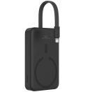 Baseus Magnetic Mini Powerbank / külső akkumulátor, Lightning port, 10000mAh, 20W, fekete