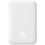 Baseus Magnetic Mini Powerbank / külső akkumulátor, USB-C port, MagSafe, 6000mAh, 20W, fehér