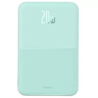   Baseus MagPro Magnetic Powerbank / külső akkumulátor, USB-C port, MagSafe, 5000mAh, 20W, menta
