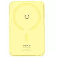   Baseus MagPro Magnetic Powerbank / külső akkumulátor, USB-C port, MagSafe, 5000mAh, 20W, sárga