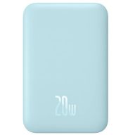   Baseus Magnetic Mini Powerbank / külső akkumulátor, USB-C port 6000mAh, 20W, kék