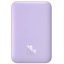 Baseus Magnetic Mini Powerbank / külső akkumulátor, USB-C port 6000mAh, 20W, lila