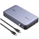Ugreen PB720 Powerbank / külső akkumulátor, USB-A-2xUSB-C port 20000mAh, 100W, PD, szürke