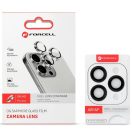 Forcell Samsung Galaxy S25 tempered glass kamera védő üvegfólia, pink gold (arany)