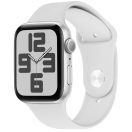OBAL:ME Apple Watch 38/40/41mm szilikon szíj, S-M, fehér