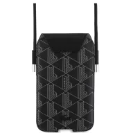 Lacoste PVC telefon tartó kis táska, XL, fekete