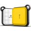 Tactical BadAss Power bank / külső akkumulátor karabinerrel, beépített LED lámpával, 10050mAh, sárga-szürke