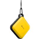 Tactical BadAss Power bank / külső akkumulátor karabinerrel, beépített LED lámpával, 10050mAh, sárga-szürke