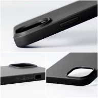 Matt szilikon Xiaomi Poco F7 Ultra tok, fekete