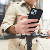 Matt szilikon Xiaomi Poco F7 Ultra tok, fekete