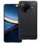 Carbon Xiaomi Poco F7 Ultra szilikon tok, fekete