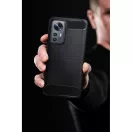 Carbon Motorola G86 szilikon tok, fekete