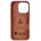 Tactical Magforce Beaver iPhone 16 Pro prémium szilikon tok kameravédő peremmel, világosbarna