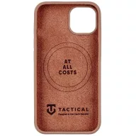   Tactical Magforce Beaver iPhone 15 prémium szilikon tok kameravédő peremmel, világosbarna