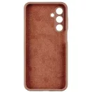 Tactical Beaver Samsung Galaxy A16 prémium szilikon tok kameravédő peremmel, világosbarna