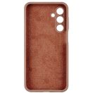 Tactical Beaver Samsung Galaxy S25 prémium szilikon tok kameravédő peremmel, világosbarna