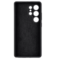   Tactical Beaver Samsung Galaxy S25 Ultra prémium szilikon tok kameravédő peremmel, fekete