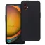 Matt szilikon Samsung Galaxy Xcover 7 Pro tok, fekete