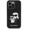 Karl Lagerfeld PU Saffiano Karl and Choupette iPhone 16 Pro Max tok, fekete