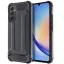 Forcell Armor ütésálló hátlap tok, Samsung Galaxy A34 5G, fekete