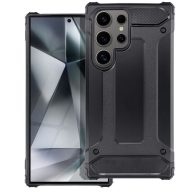   Forcell Armor ütésálló hátlap tok, Samsung Galaxy S24 Ultra, fekete